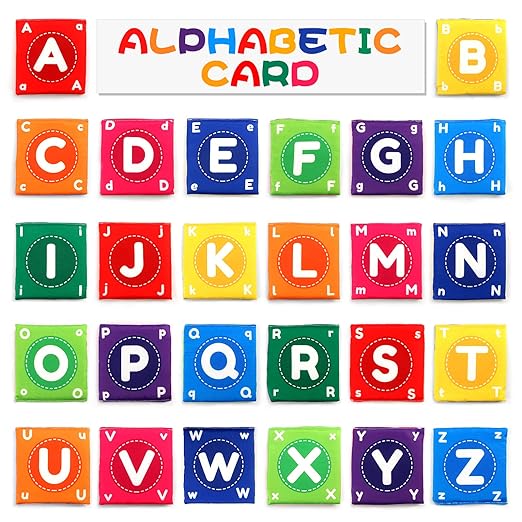 Soft Alphabet Cards.