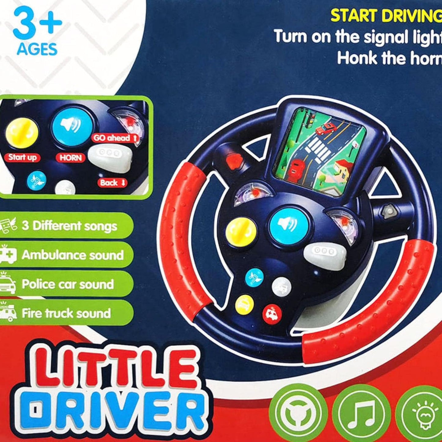 Little Driver Steering Wheel Toy