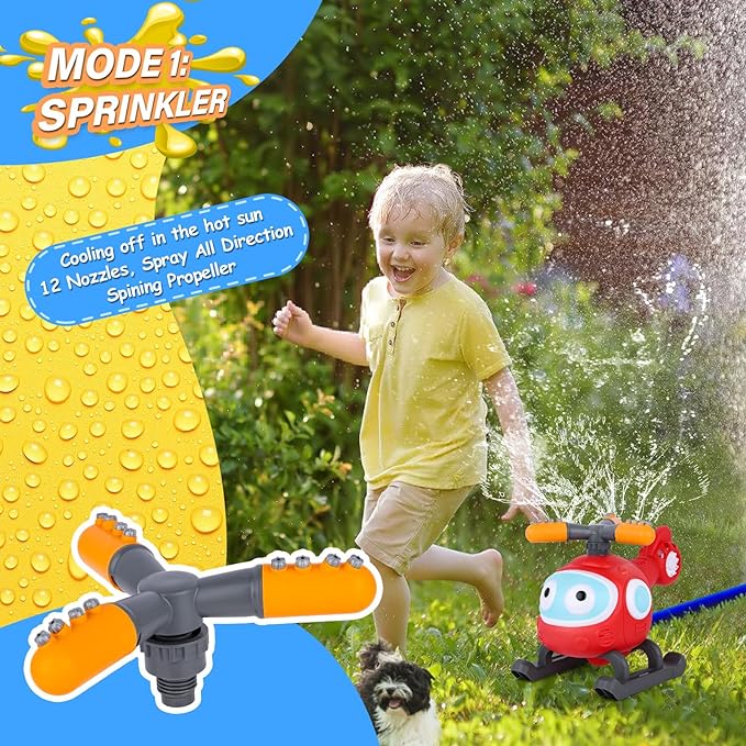 Water Sprinkler Baseball Toy