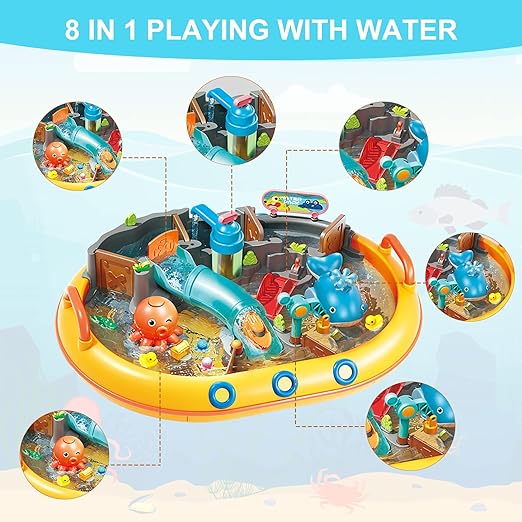 Splash Water Table with Slide