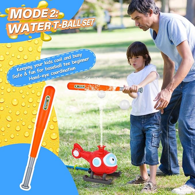 Water Sprinkler Baseball Toy