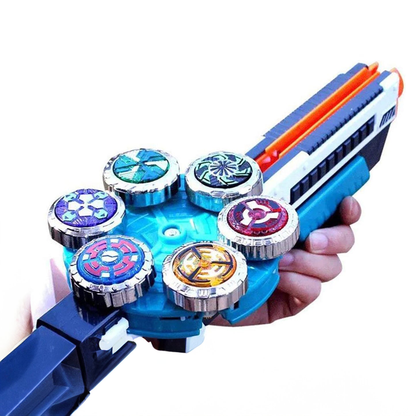 Gyro Gun Launcher Children's Toy