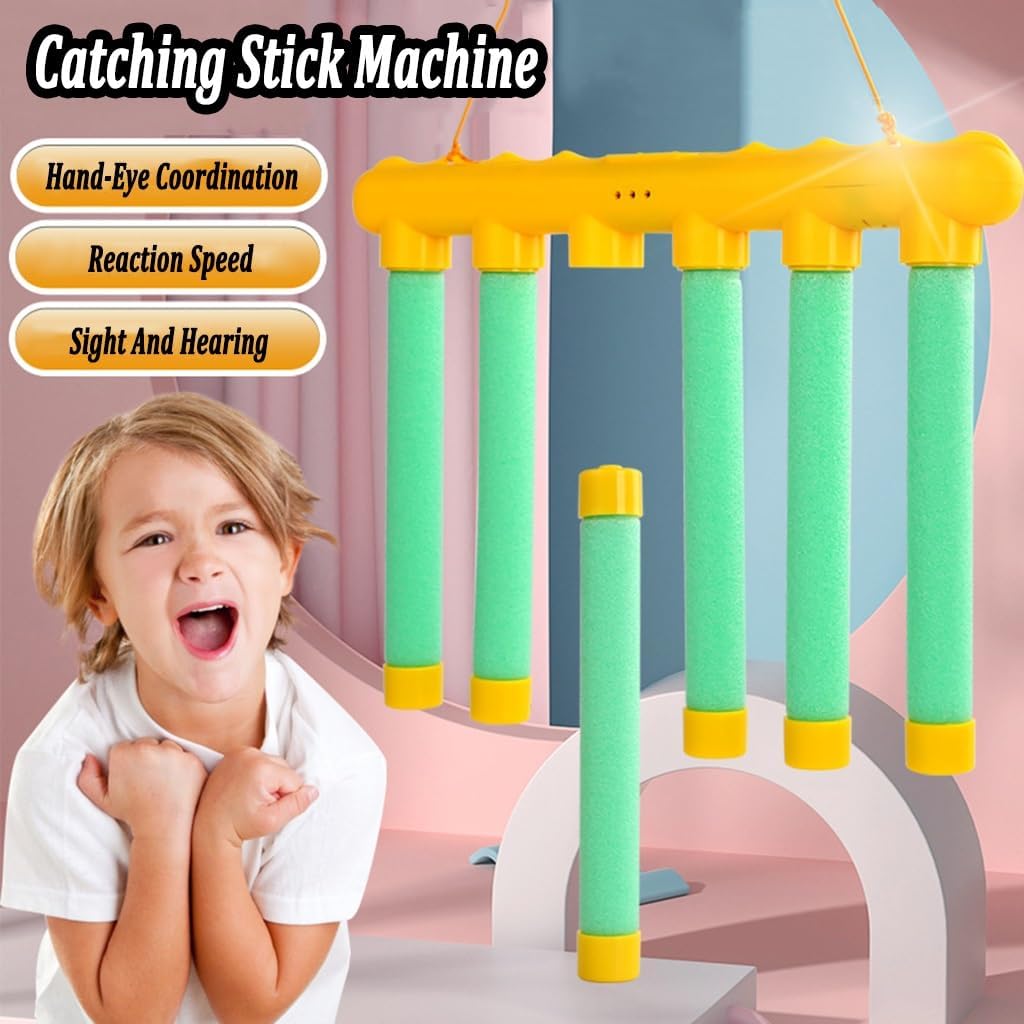 Catching Sticks Game for Adults and Kids (Green)