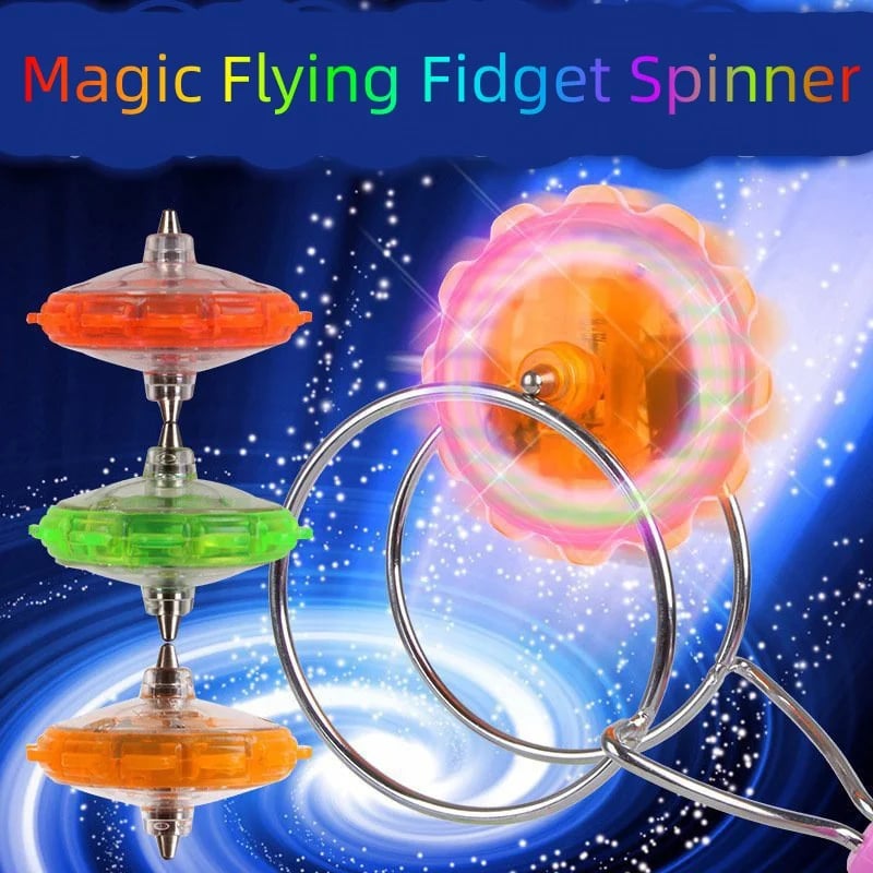 Light Fidget Spinner Magnetic Gyro (Multicolor)