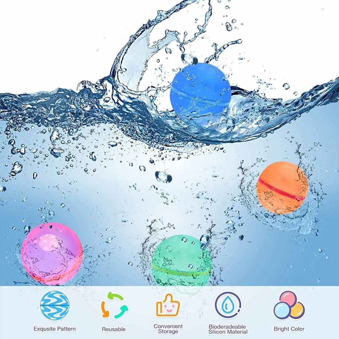 Quick Fill Water Bomb Outdoor Toy (Set Of 3)