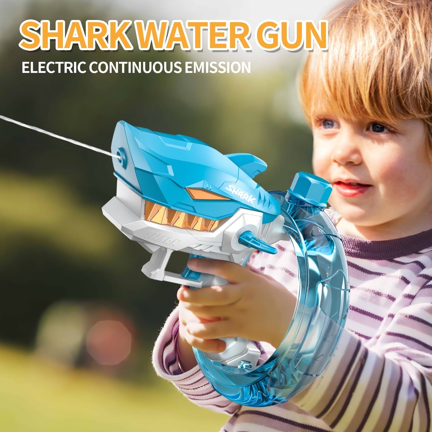 Fully Automatic Pistol Style Water Gun Toys for Kids and Adults