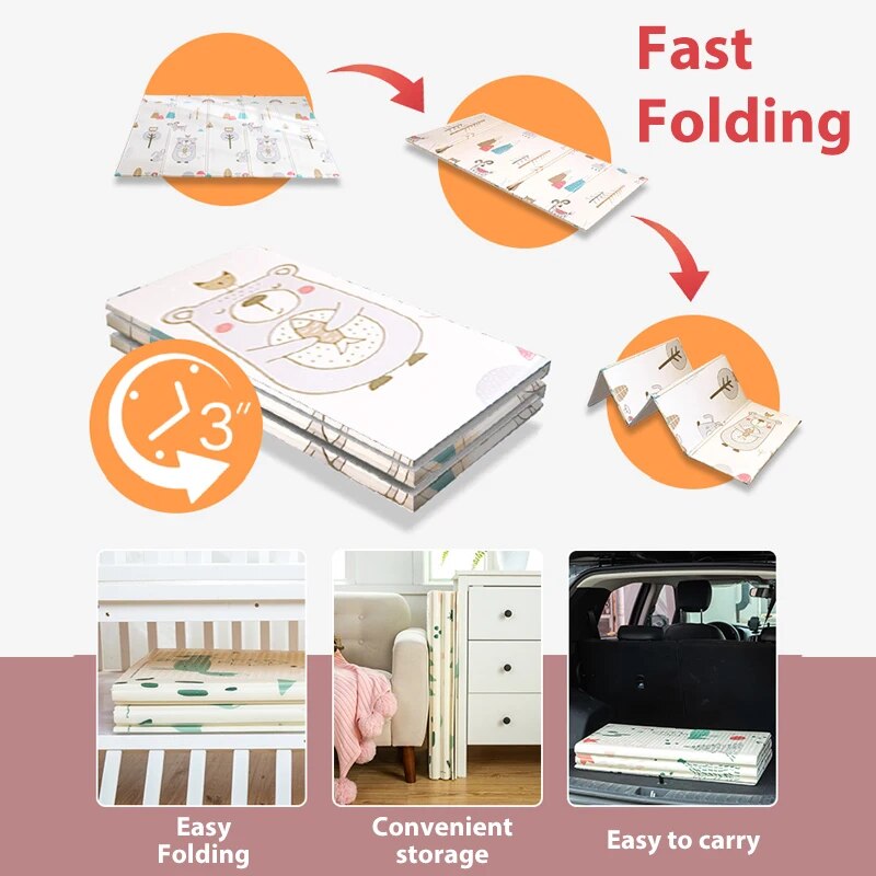 Foldable Baby Play Mat