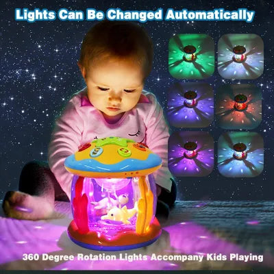 Babies Ocean Rotating Light up Toys Toddler