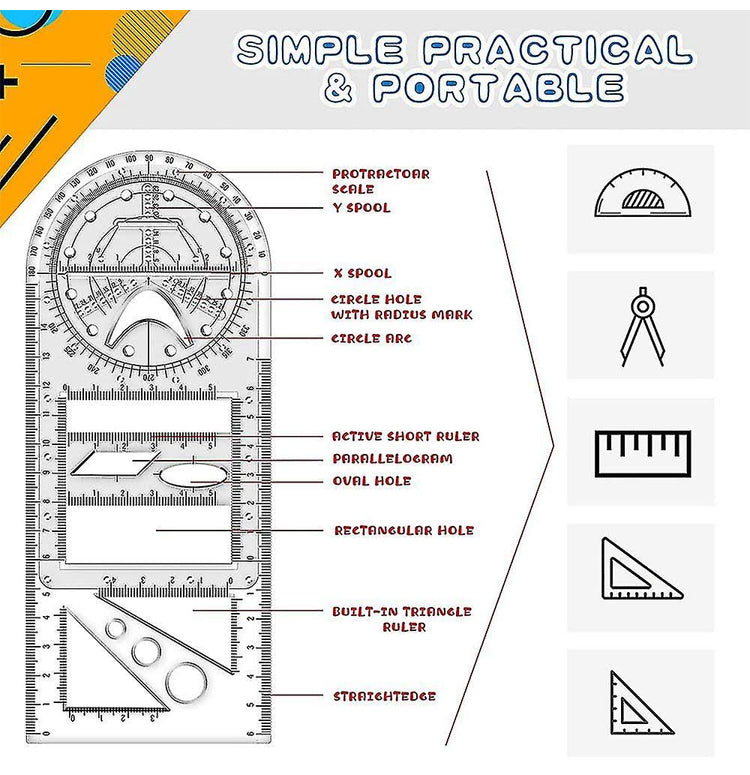 Multi Shape Ruler