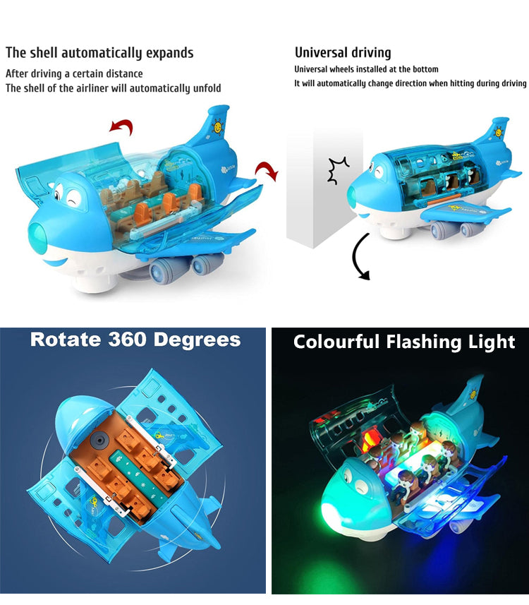 Rotating Electric Toy Plane