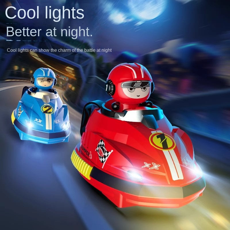 Pop-Up Doll & Lights Battle Remote Control Car (Pack of 2)