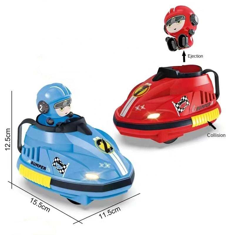 Pop-Up Doll & Lights Battle Remote Control Car (Pack of 2)