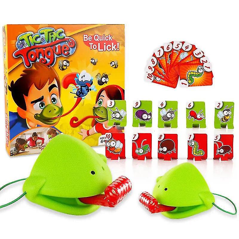 Tic Tac Tongue Game Toy Set