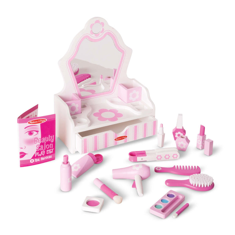 Wooden Beauty Salon Play Set