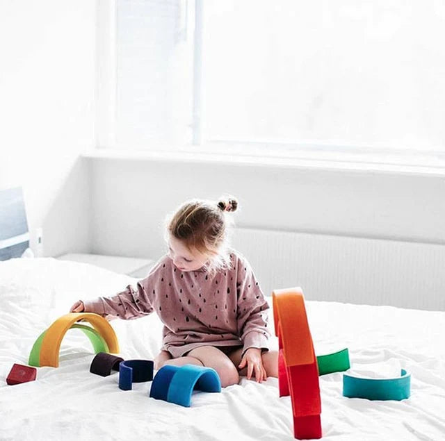 Wooden Rainbow Arch