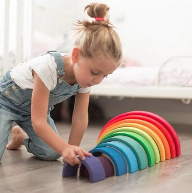 Wooden Rainbow Arch