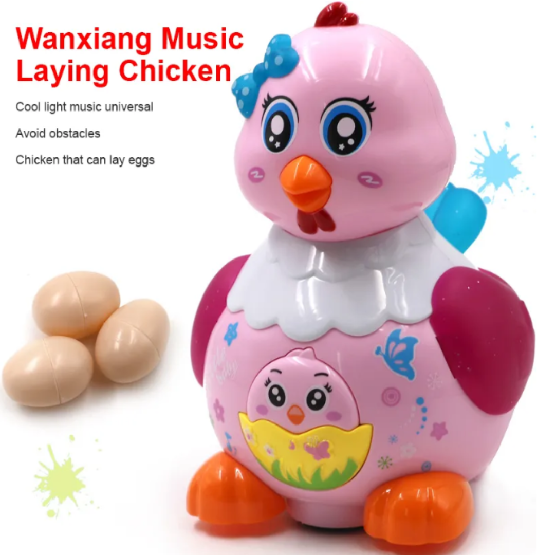 Egg-ceptional Chick: Interactive Musical Egg-Laying Toy