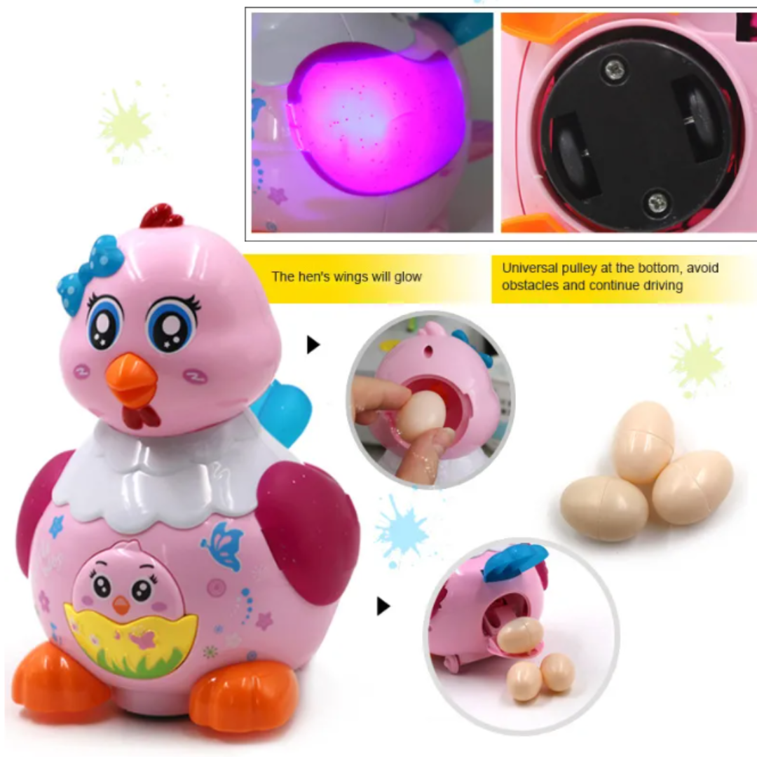 Egg-ceptional Chick: Interactive Musical Egg-Laying Toy