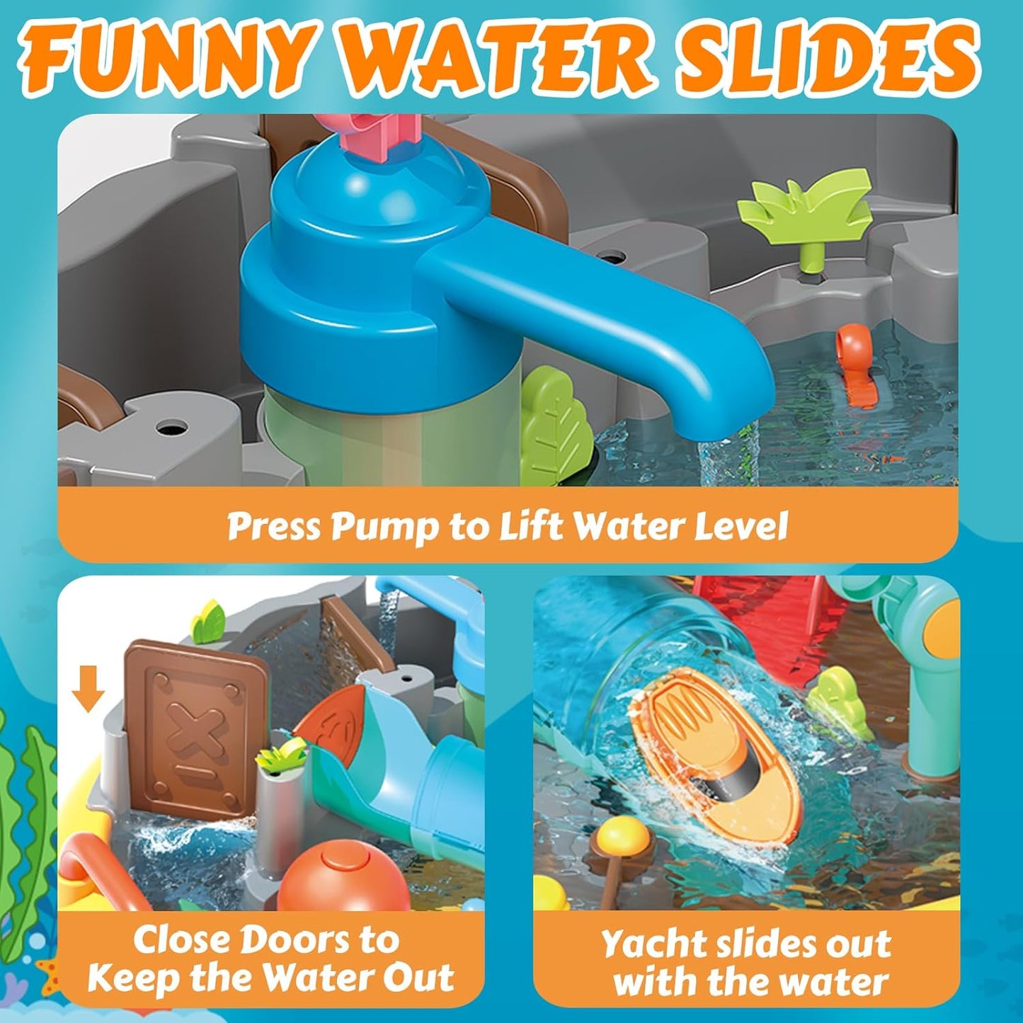 Splash Water Table with Slide