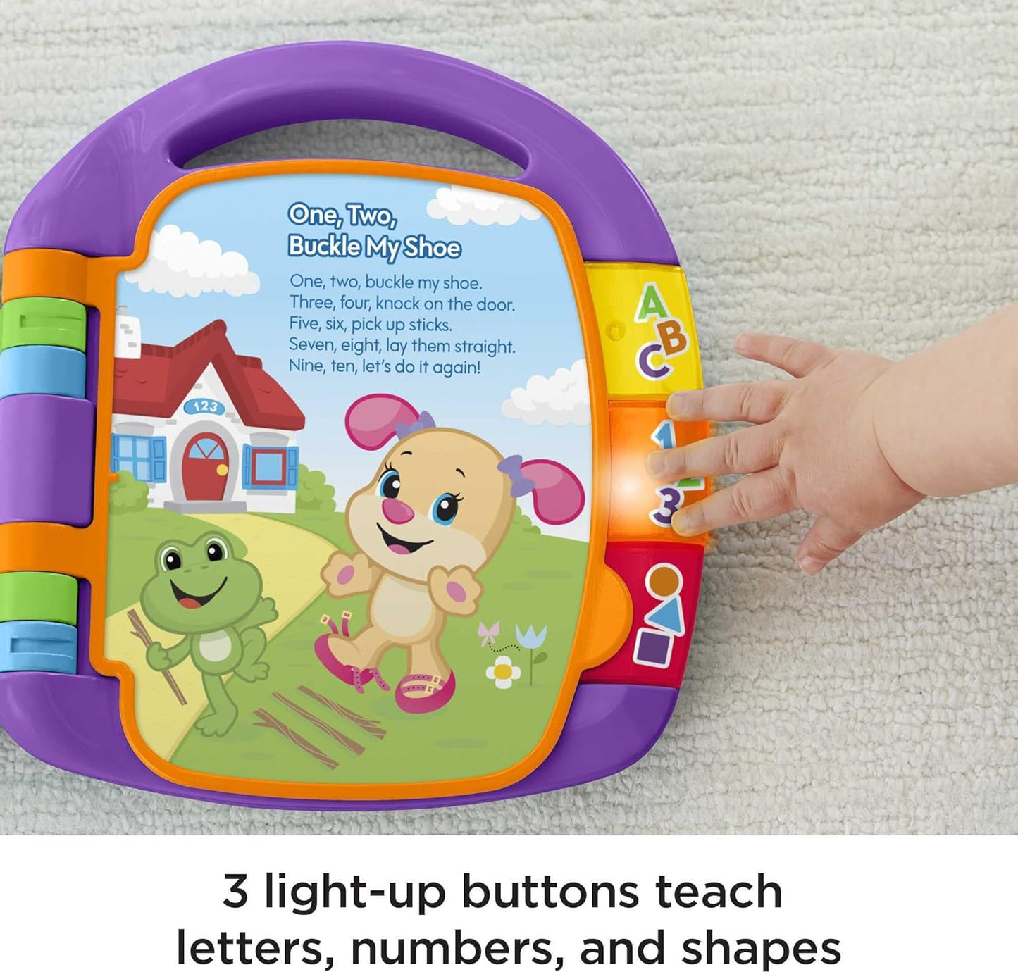 Fisher Price Story book Rhymes Plastic (Multicolor)