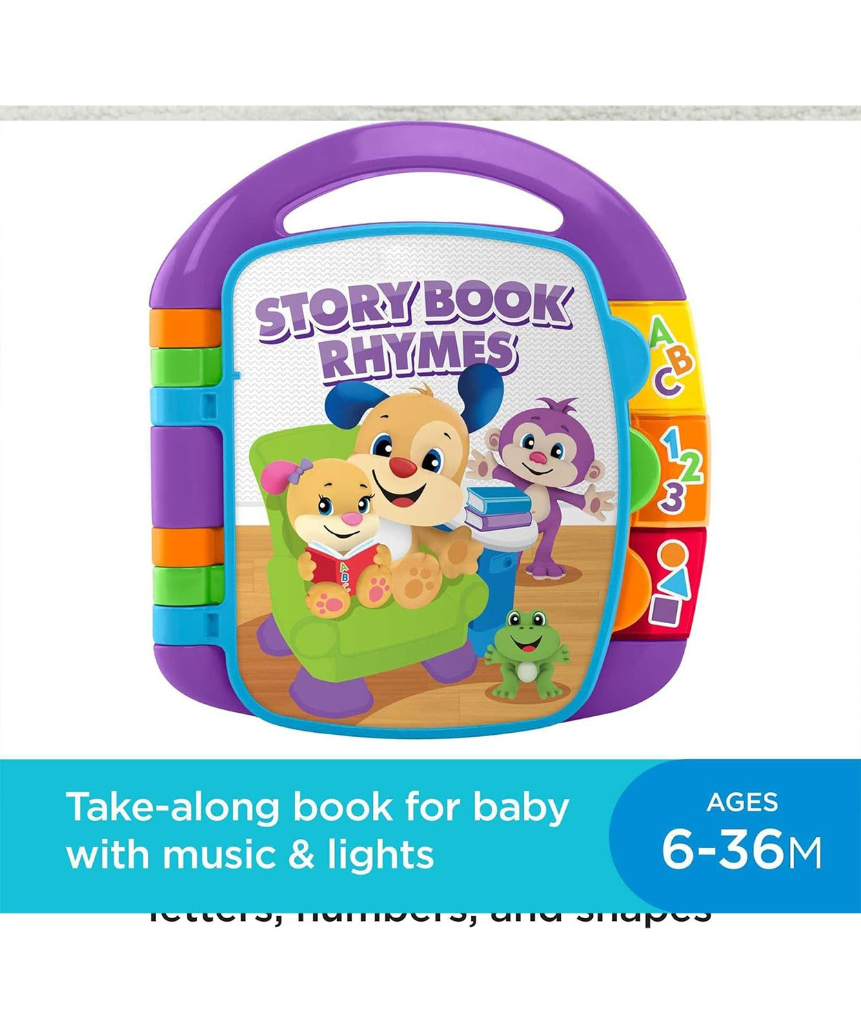 Fisher Price Story book Rhymes Plastic (Multicolor)