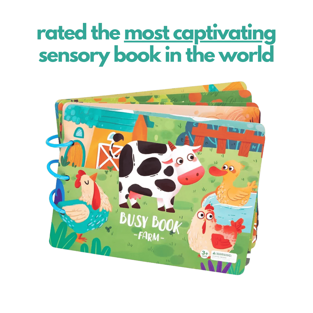 🎁🔥Sensory Book - Keep Kids off Devices!✨