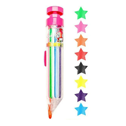 Multicolor Crayon Pen