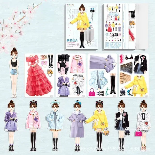 Magnetic Dress Up Baby Doll