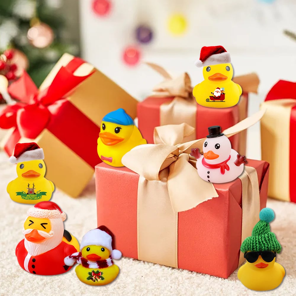 CHRISTMAS RUBBER DUCKS ADVENT CALENDAR