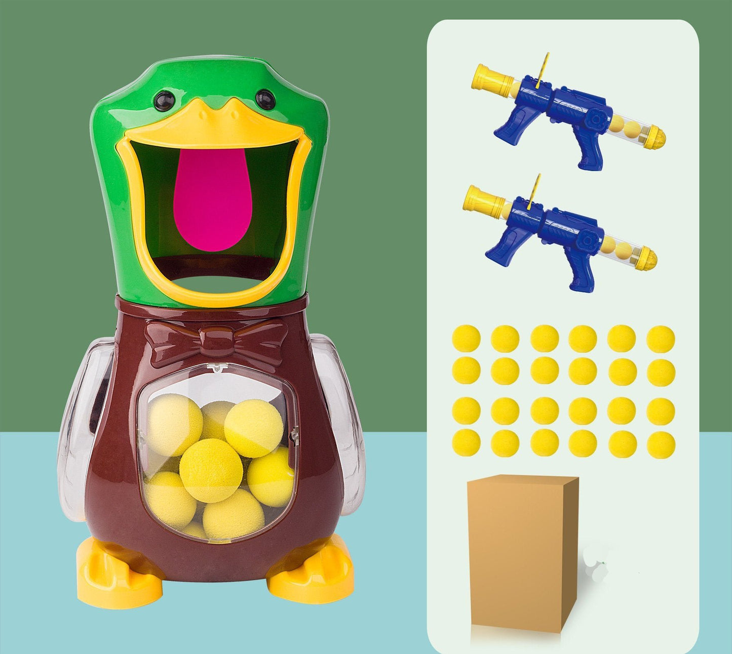 Hungry Duck Shooting Toy Set