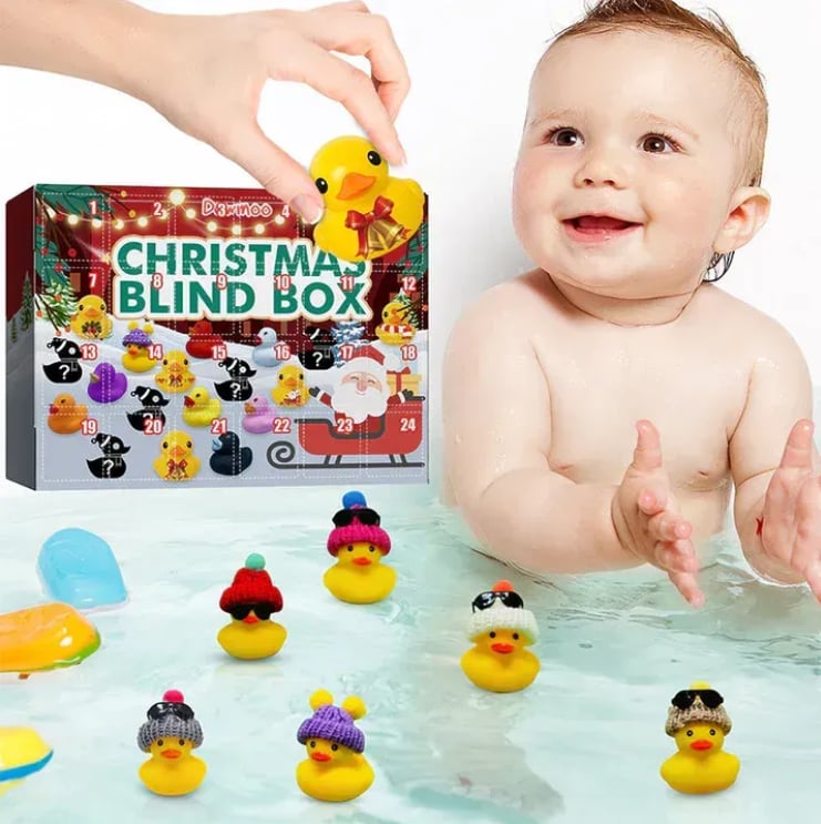 CHRISTMAS RUBBER DUCKS ADVENT CALENDAR