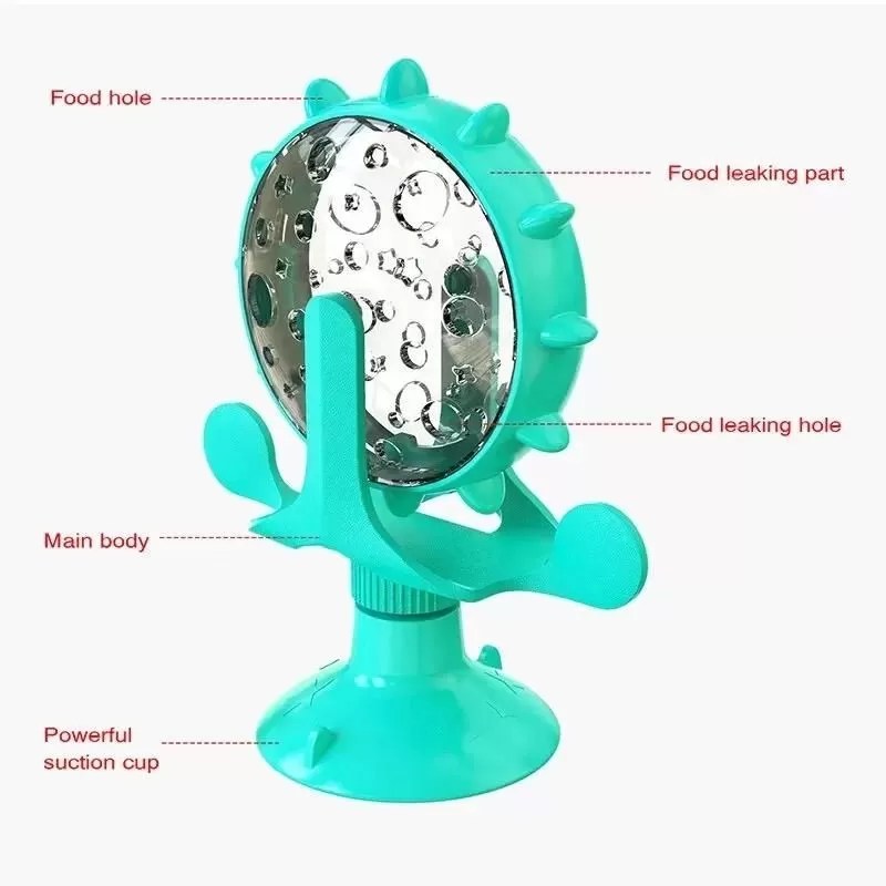 Pets Rotating Feeder Toy