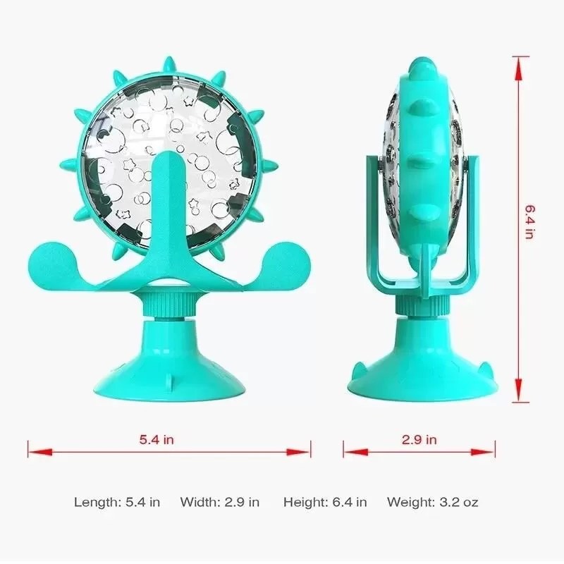 Pets Rotating Feeder Toy