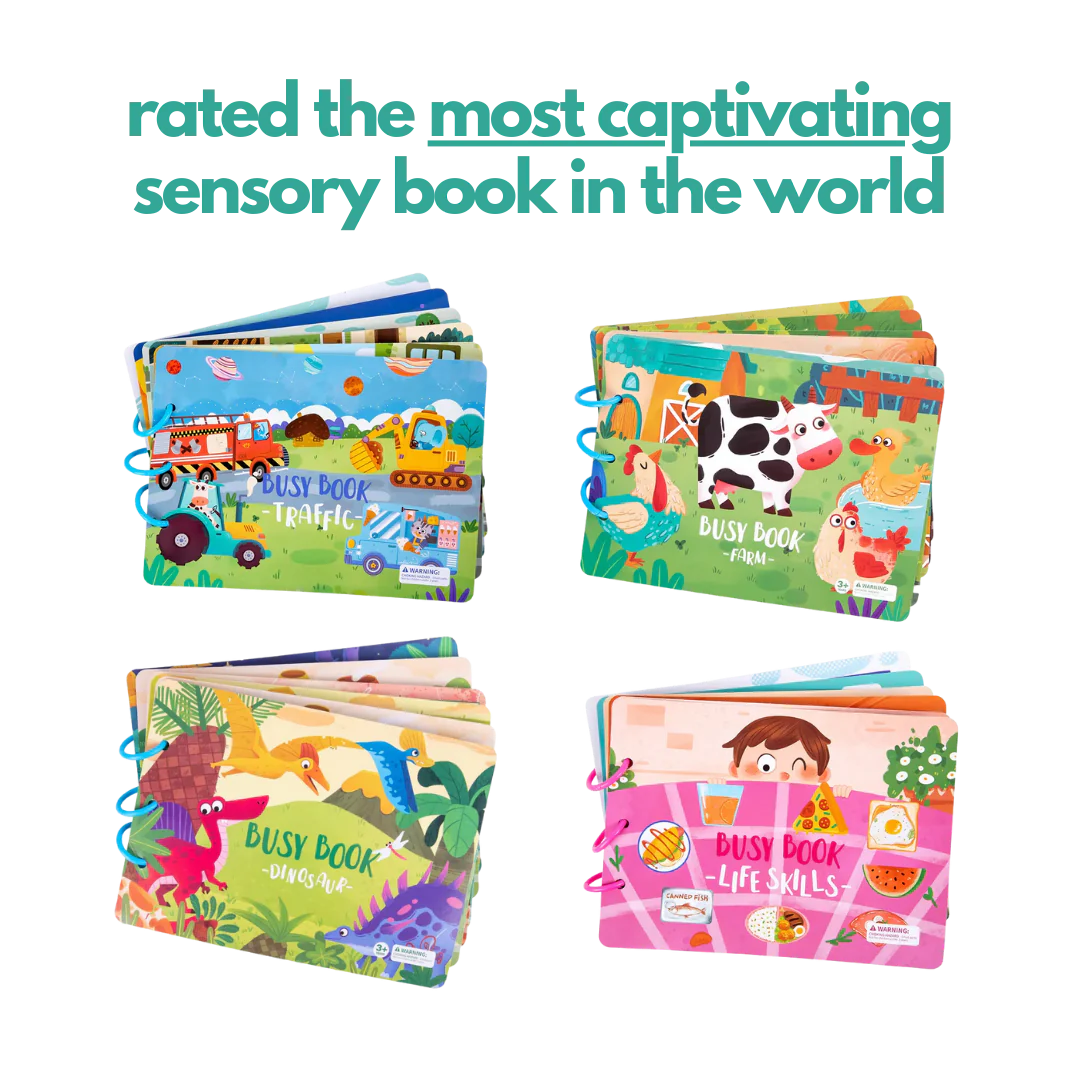 🎁🔥Sensory Book - Keep Kids off Devices!✨