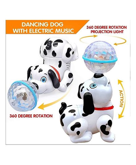 Light-Up Dancing Ball Dog