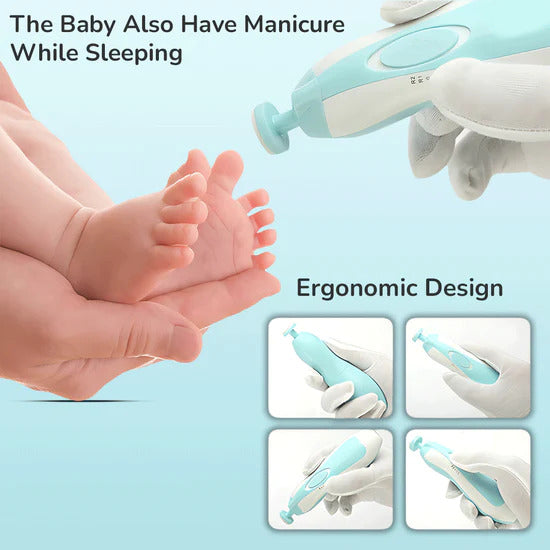 Premium LED Baby Nail Trimmer Kit