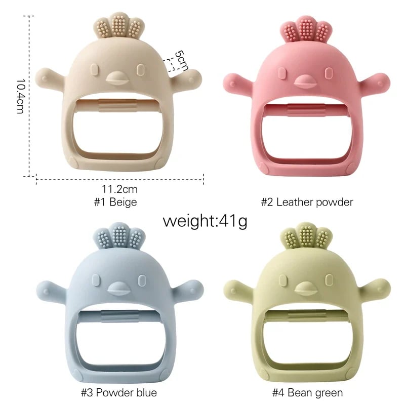 🔥Buy 1 Get 1 Free 🎁 - Baby Teether Chick Gloves