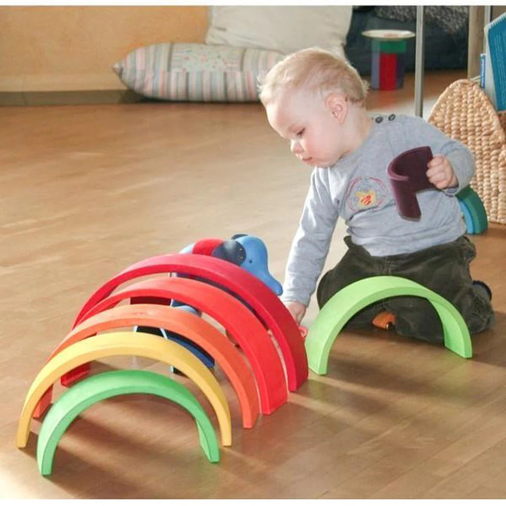 Wooden Rainbow Arch