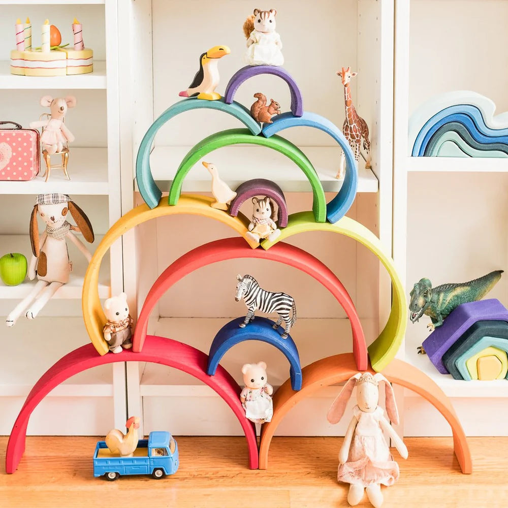 Wooden Rainbow Arch