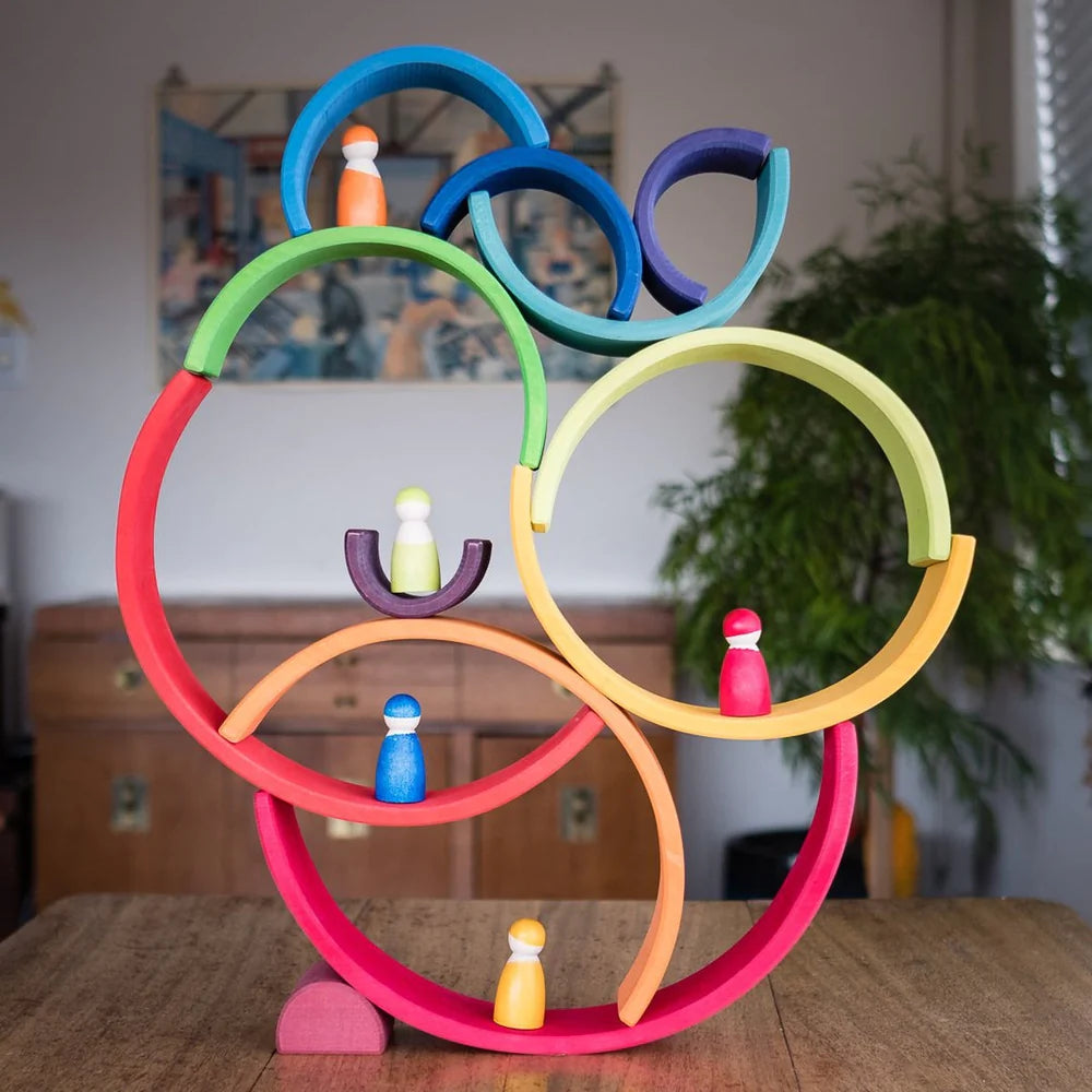 Wooden Rainbow Arch