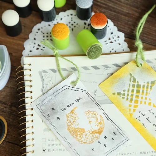 DIY Sponge Finger Painting Kit ( Set Of 6)