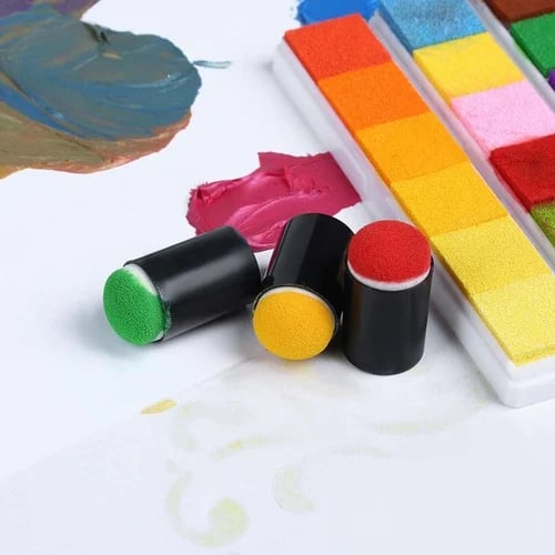 DIY Sponge Finger Painting Kit ( Set Of 6)