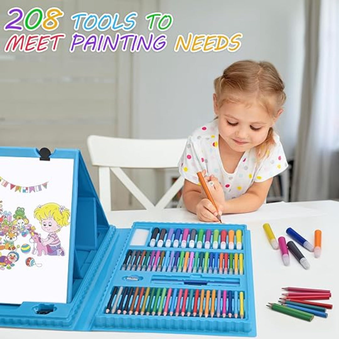 Colour Craft Kids Set(208 Pieces Set)