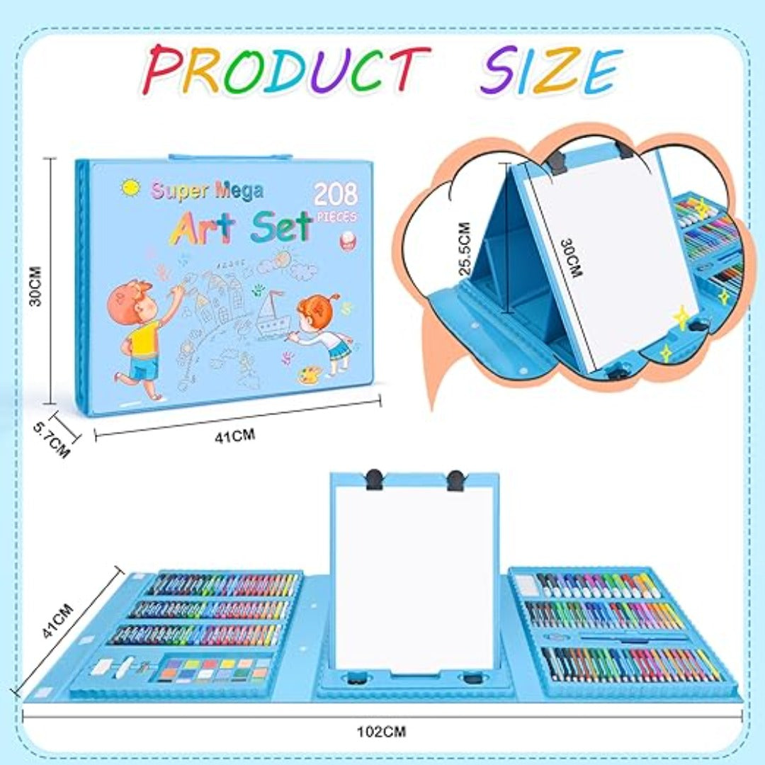 Colour Craft Kids Set(208 Pieces Set)