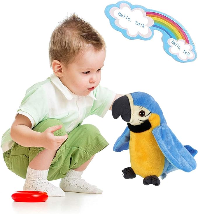 Polly Talk: Interactive Learning Parrot Plush