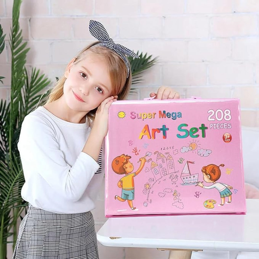 Colour Craft Kids Set(208 Pieces Set)