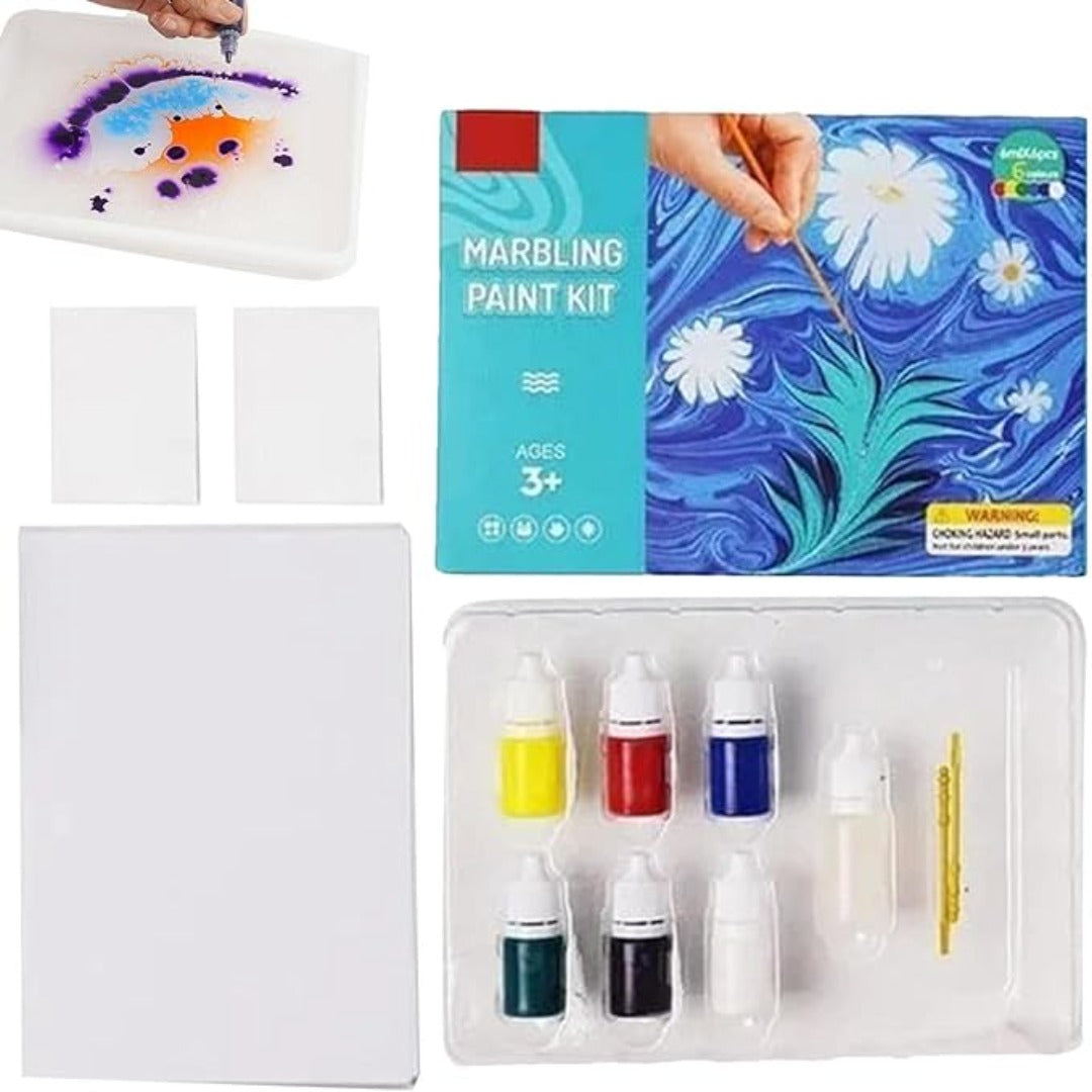 Kid Marble Painting Kit