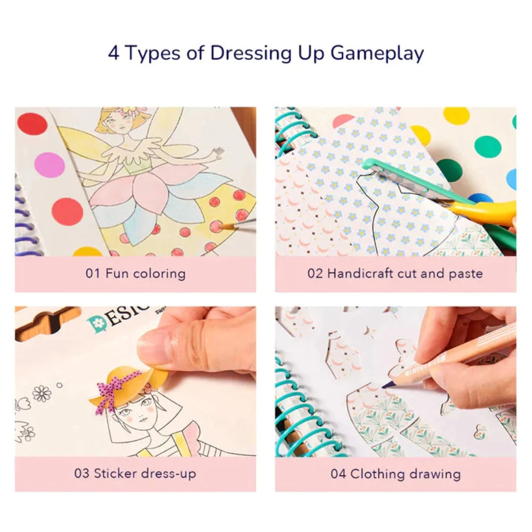 Lovely Princess Dress Up Sticker Activity Book