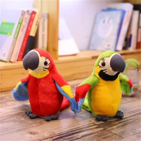 Polly Talk: Interactive Learning Parrot Plush