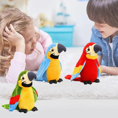 Polly Talk: Interactive Learning Parrot Plush